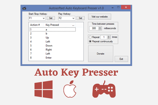 Auto Key Presser